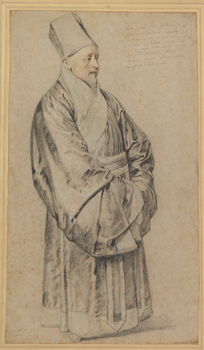 Portrait of Nicolas Trigault in Chinese Costume by Peter Paul Rubens, c. 1617